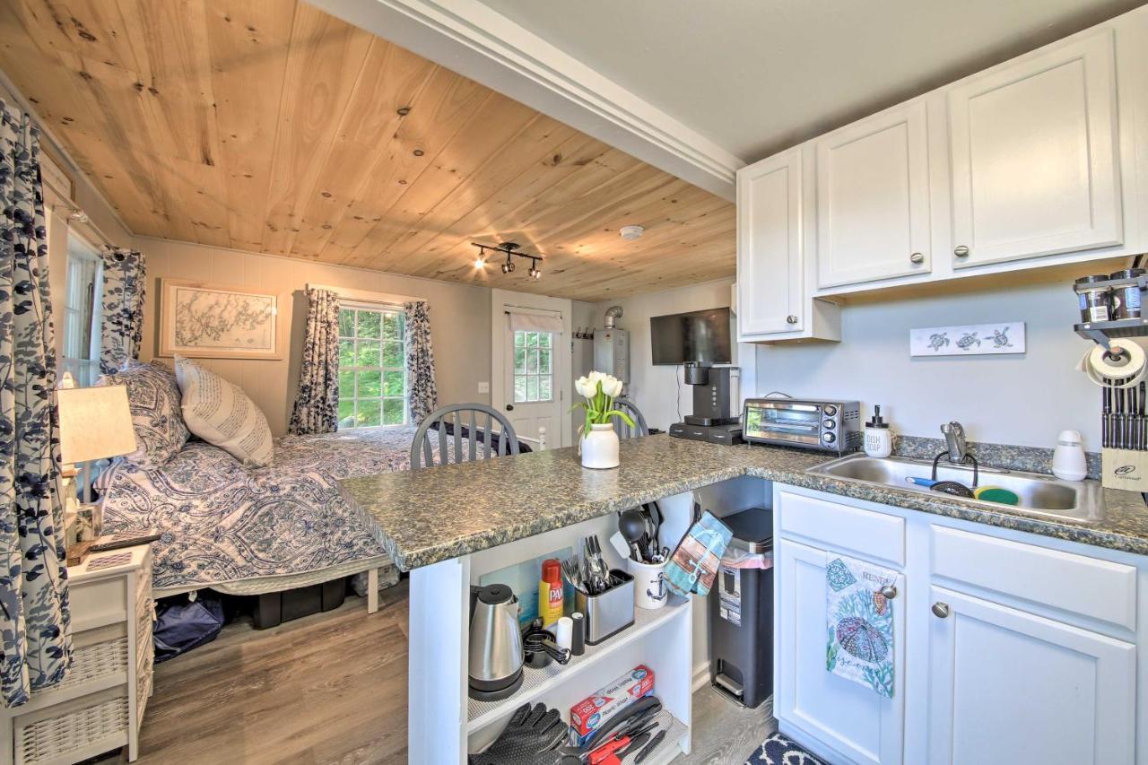 Lush Edgecomb Studio Cottage With Fire Table! Eksteriør bilde